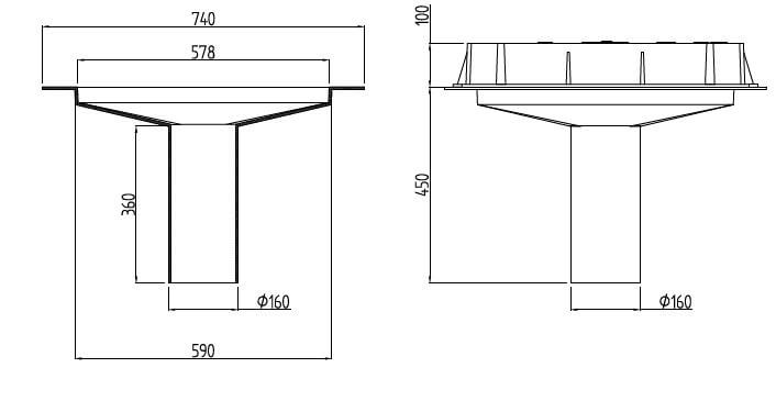 Galvanized Steel Bridge Scuppers Dutcotennant